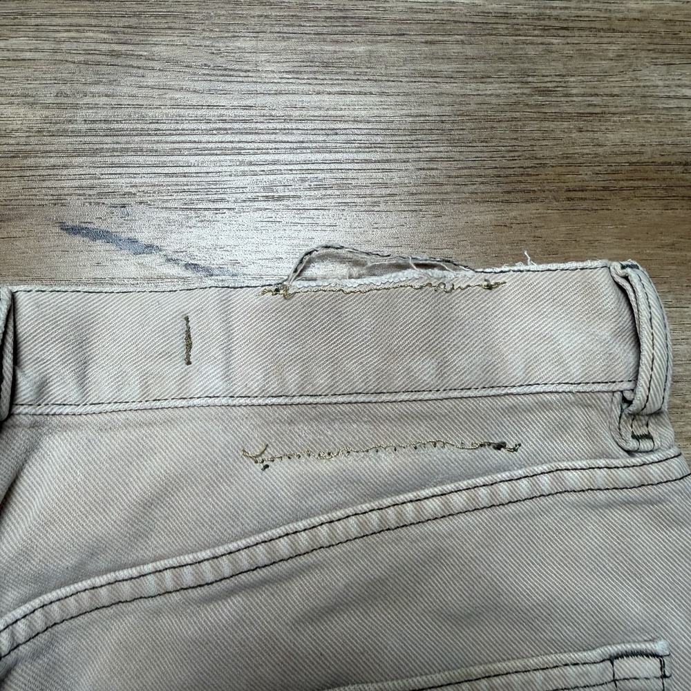 Vintage Diesel Saddle Jeans Men 32x31 Brown Loose Tapered Button Fly Y2K (Tag33) - Picture 5 of 12